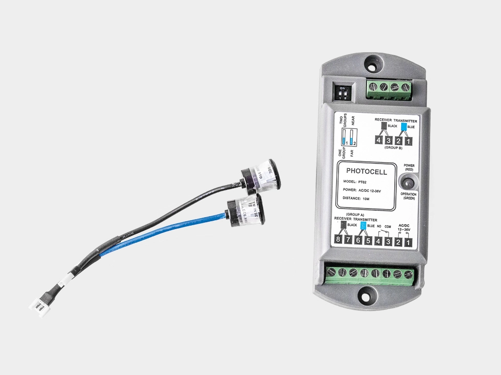 Ad-09 — комплект фотоэлементов, обеспечивающий безопасность в проеме двери.